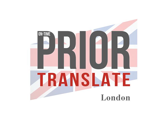 Логотип для PRIOR translate - дизайнер gordeiz