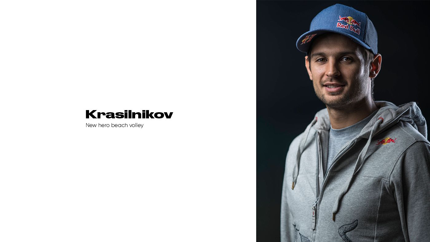 Логотип для krasilnikov. new hero beach volley - дизайнер stashats