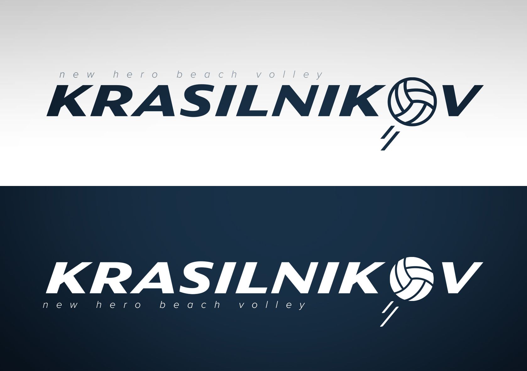 Логотип для krasilnikov. new hero beach volley - дизайнер Greta