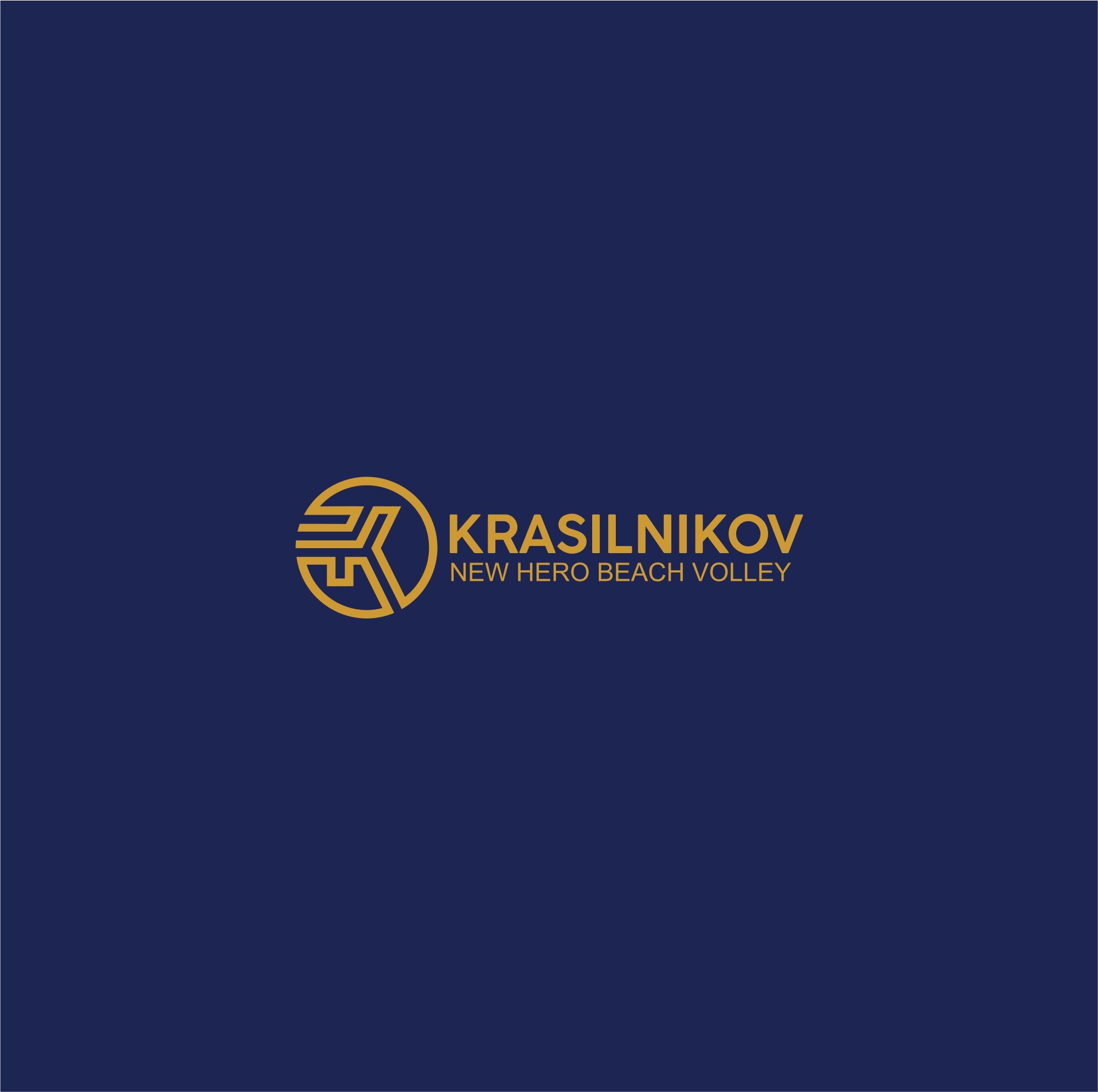 Логотип для krasilnikov. new hero beach volley - дизайнер serz4868
