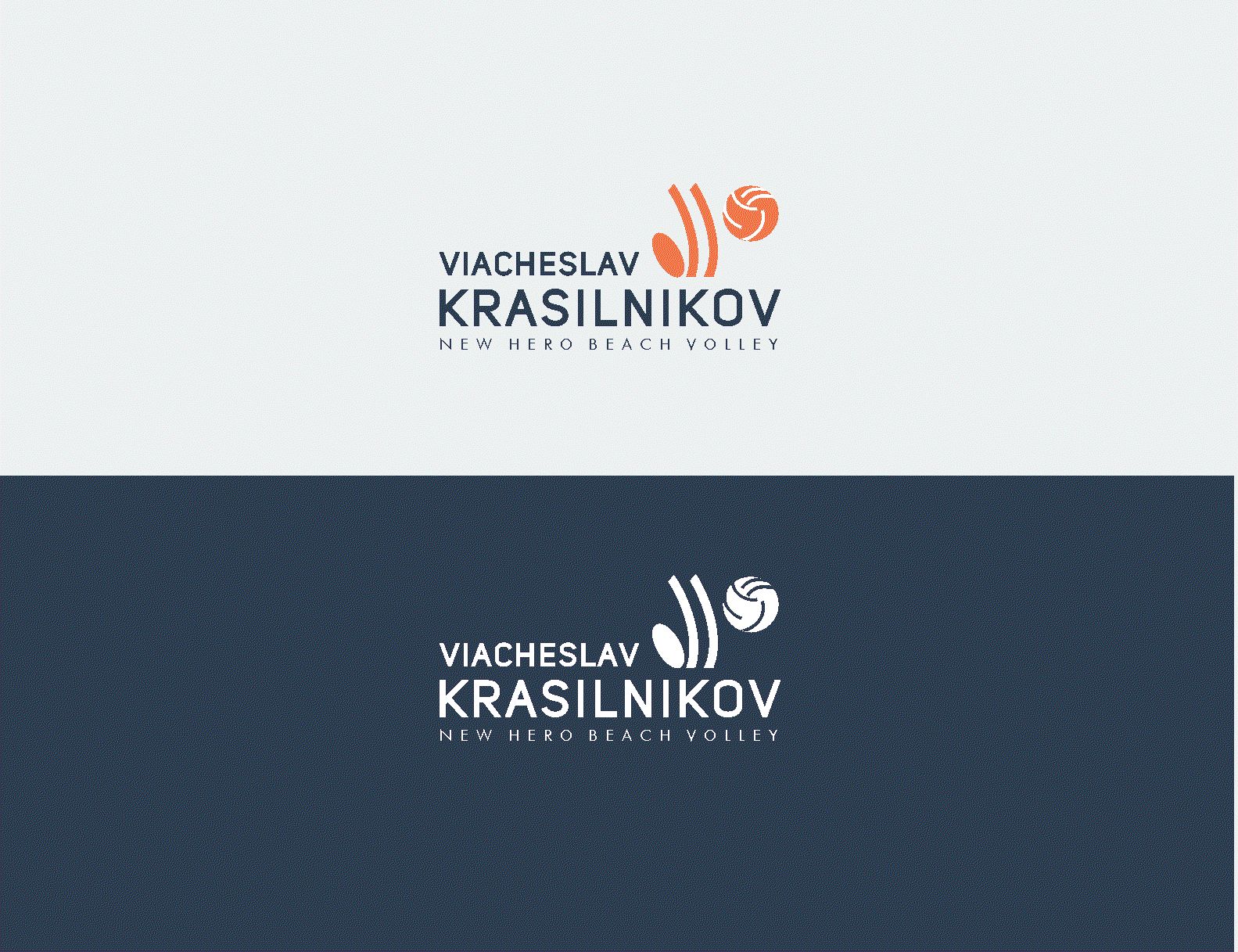 Логотип для krasilnikov. new hero beach volley - дизайнер vladim