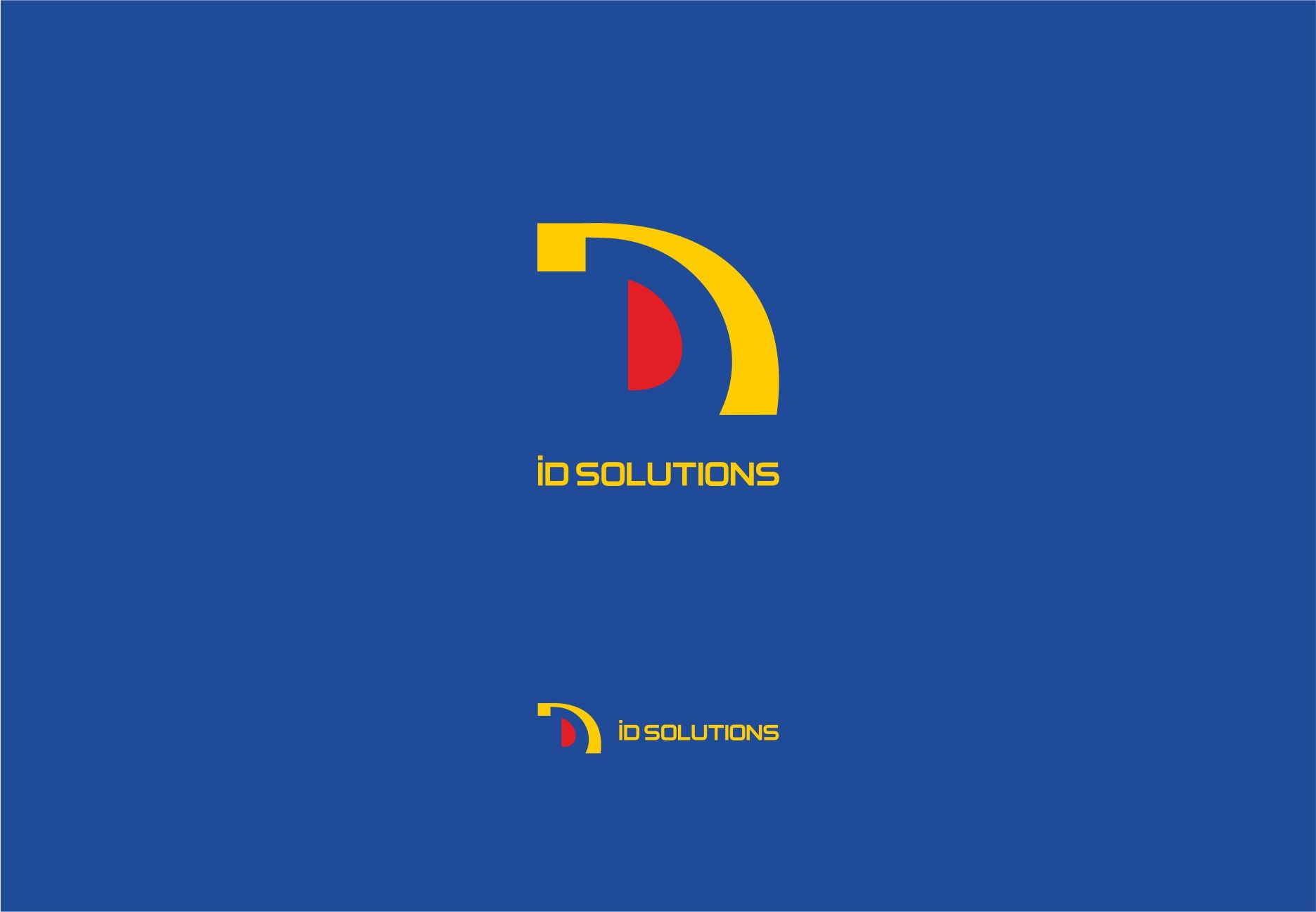 Лого и фирменный стиль для iD Solutions - дизайнер pashashama