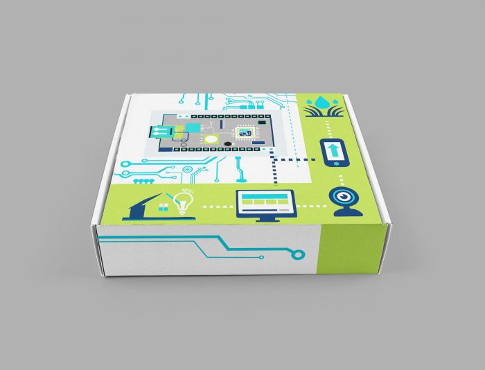 Упаковка для конструктора домашней автоматизации - дизайнер KNataliaC