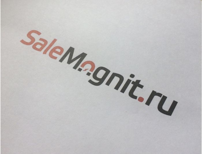 Логотип для SaleMagnit.ru - онлайн сервис печати магнитов - дизайнер ms_galleya