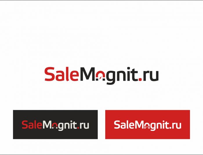 Логотип для SaleMagnit.ru - онлайн сервис печати магнитов - дизайнер ms_galleya