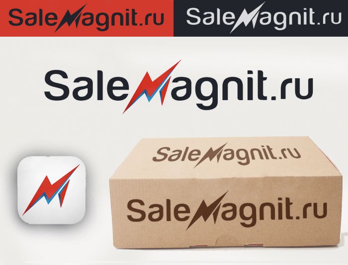 Логотип для SaleMagnit.ru - онлайн сервис печати магнитов - дизайнер FILATOV