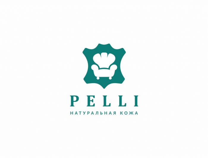 Логотип для PELLI (натуральная кожа для мебели) - дизайнер Klaus