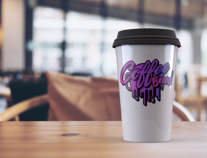 Лого и фирменный стиль для Кофе бум - дизайнер Burke_Eva