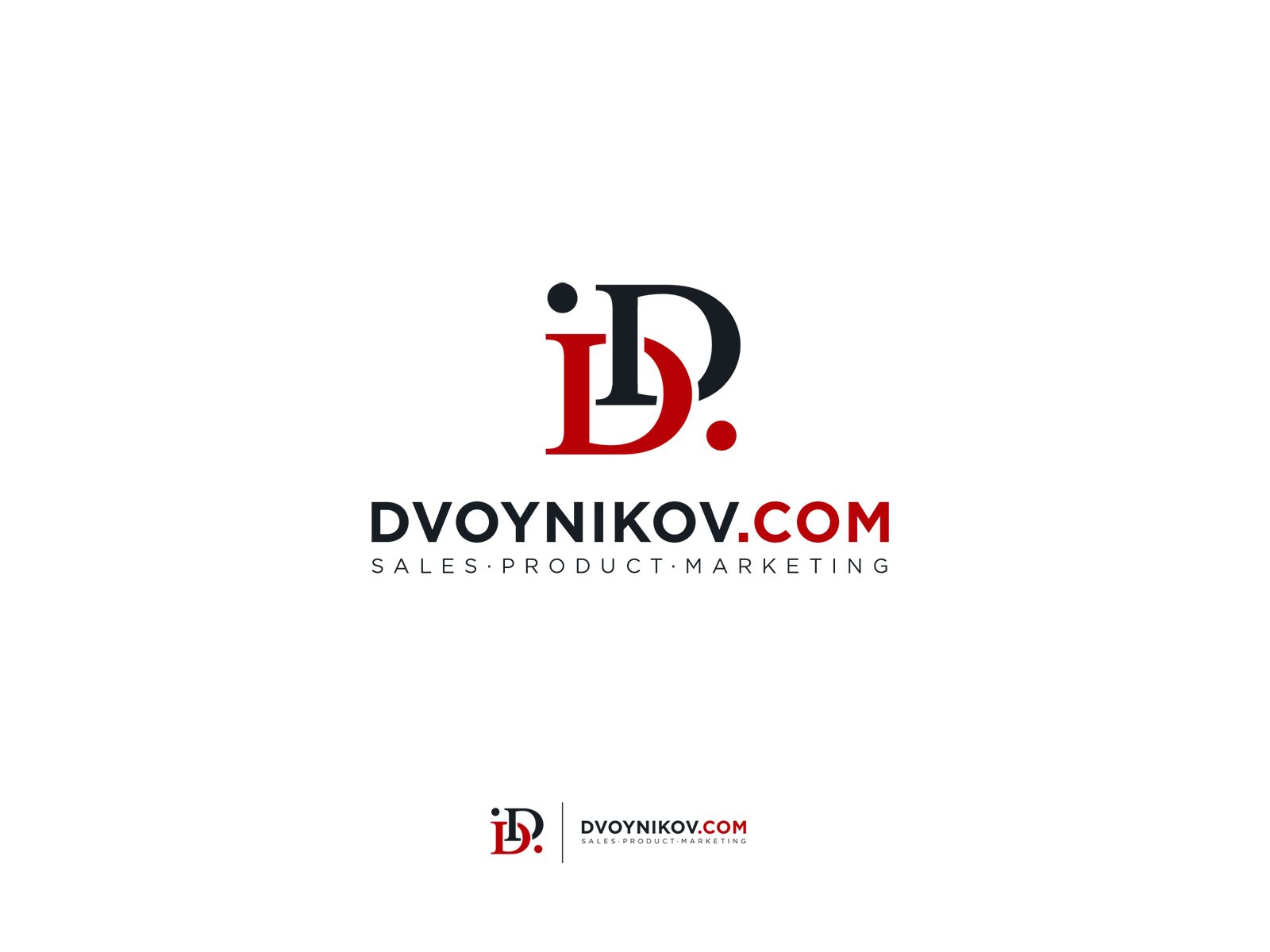 Логотип для Dvoynikov - дизайнер webgrafika