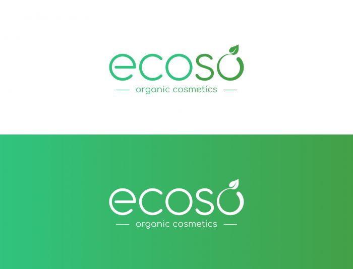 Логотип для Органическая косметика  ecosó - дизайнер johnweb