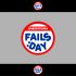 Логотип для инстаграм паблика Fails_day - дизайнер blessergy