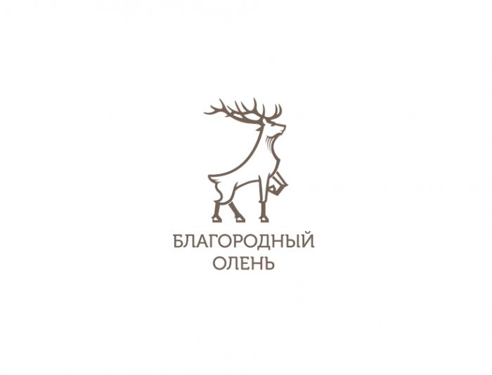Логотип для Благородный олень - дизайнер Denzel