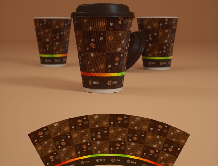 Дизайн для кофейного стаканчика - дизайнер STAF