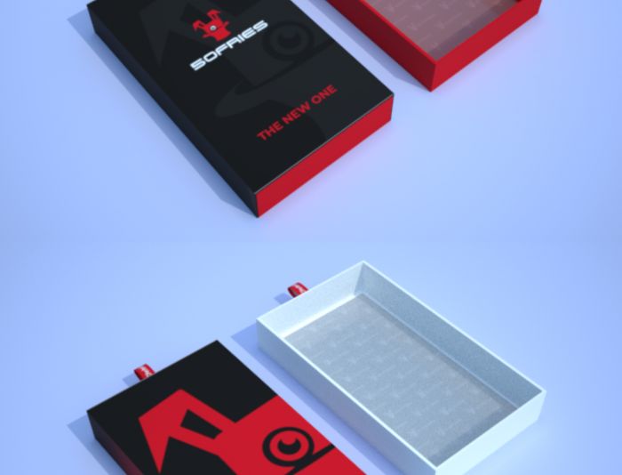 упаковка чехлов для сотовых телефонов 50fries - дизайнер Zero-2606