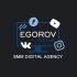 Логотип для Egorov Media - дизайнер XIII_Design