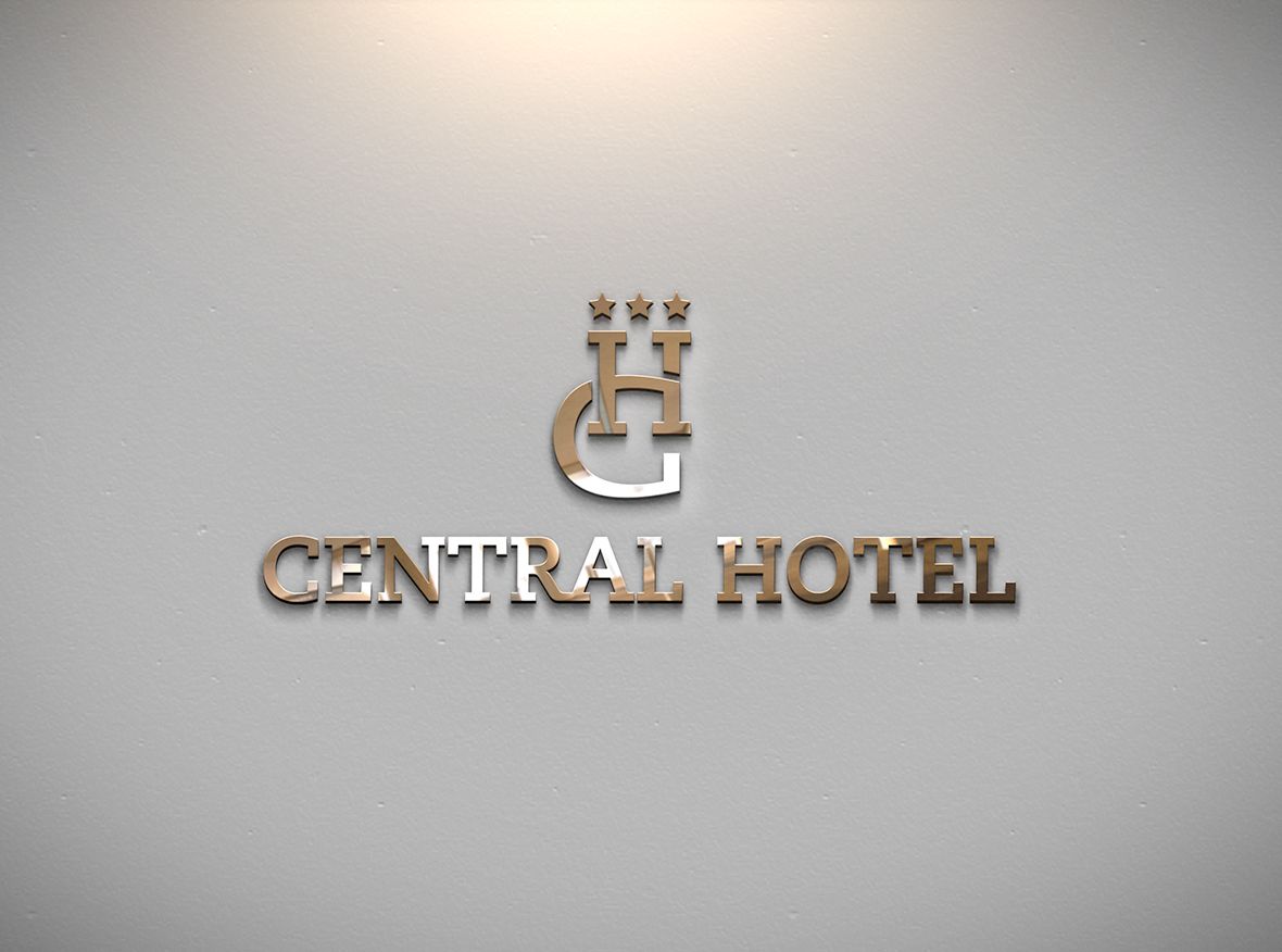 Логотип для Гостиница Централь/ Central Hotel - дизайнер BARS_PROD