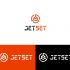 Лого и фирменный стиль для JET SET - дизайнер DIZIBIZI