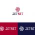 Лого и фирменный стиль для JET SET - дизайнер DIZIBIZI