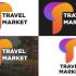 Лого и фирменный стиль для Турагентство Travel Market - дизайнер shestpsov