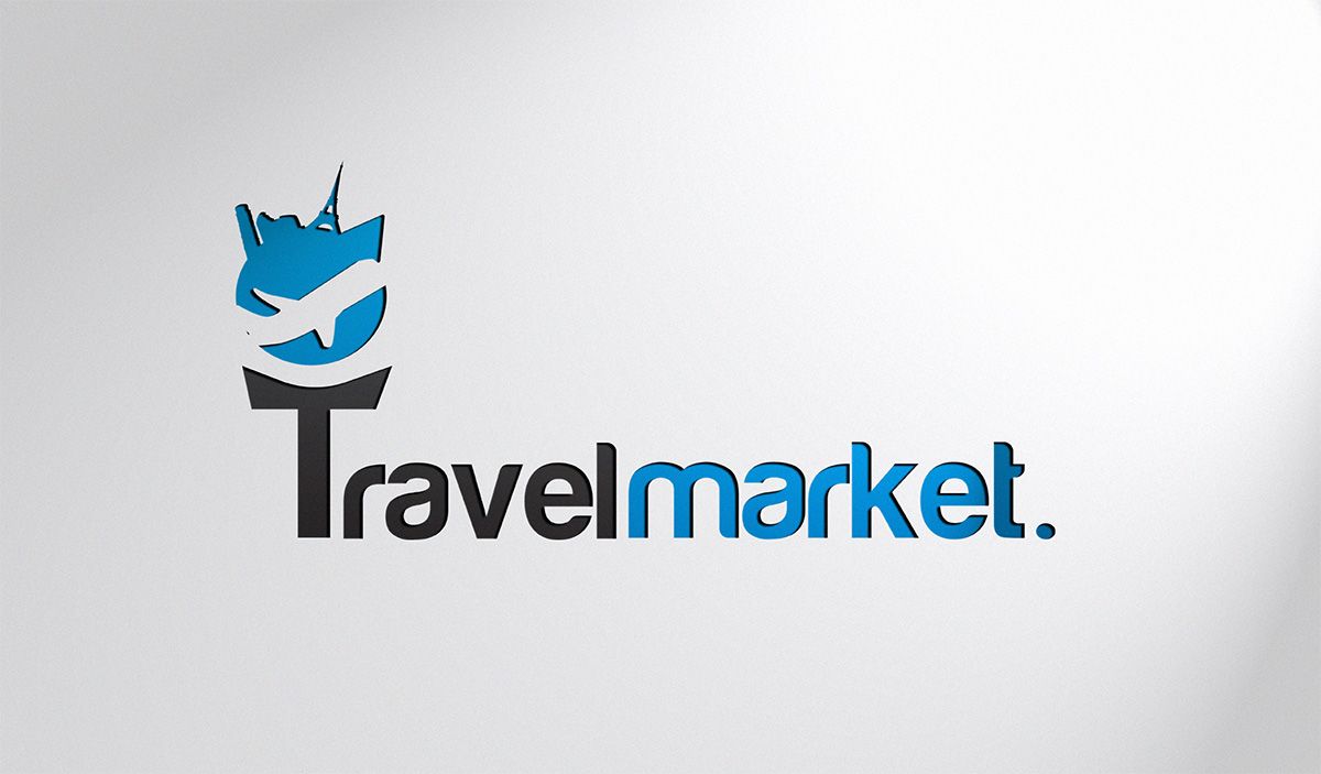 Лого и фирменный стиль для Турагентство Travel Market - дизайнер Nesid