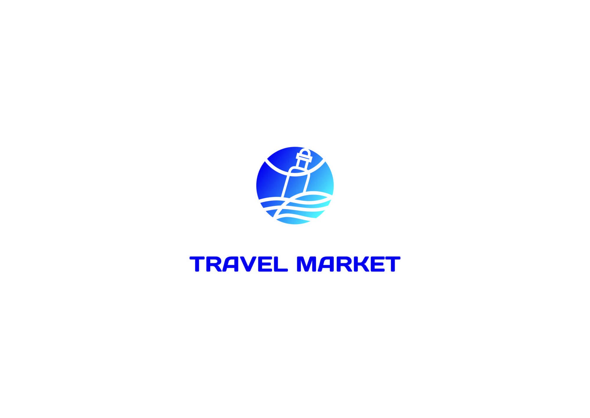 Лого и фирменный стиль для Турагентство Travel Market - дизайнер rinaleerl