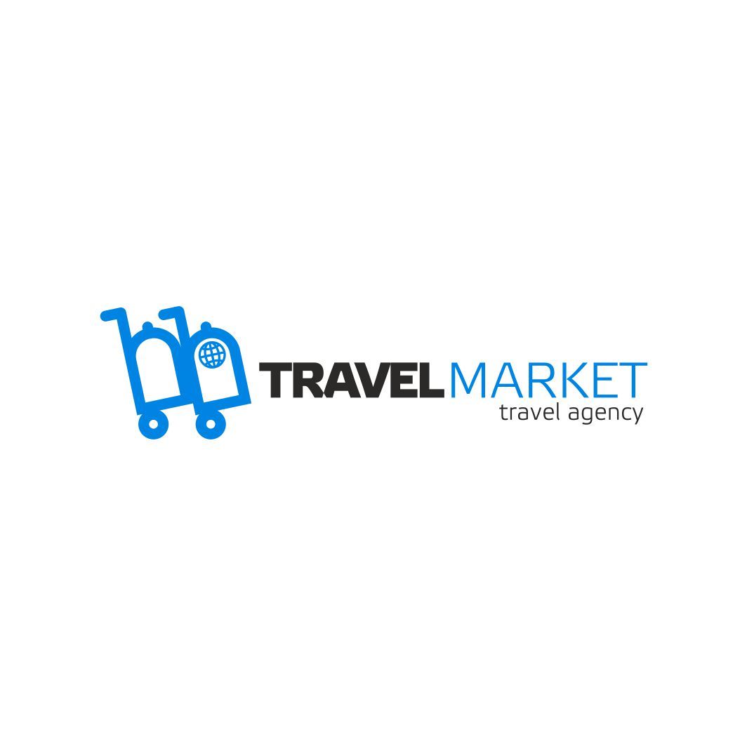 Лого и фирменный стиль для Турагентство Travel Market - дизайнер Nikus