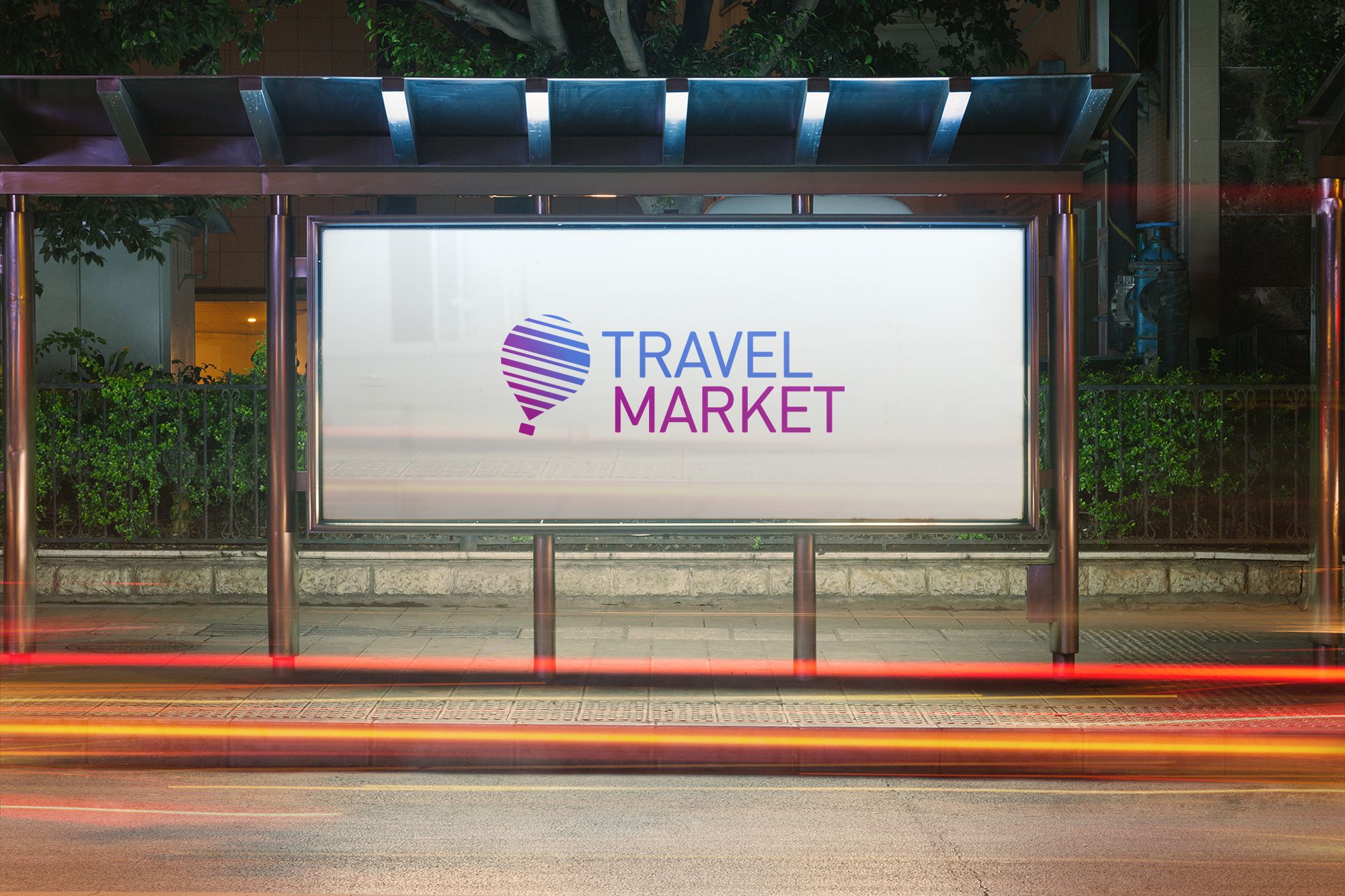 Лого и фирменный стиль для Турагентство Travel Market - дизайнер robert3d