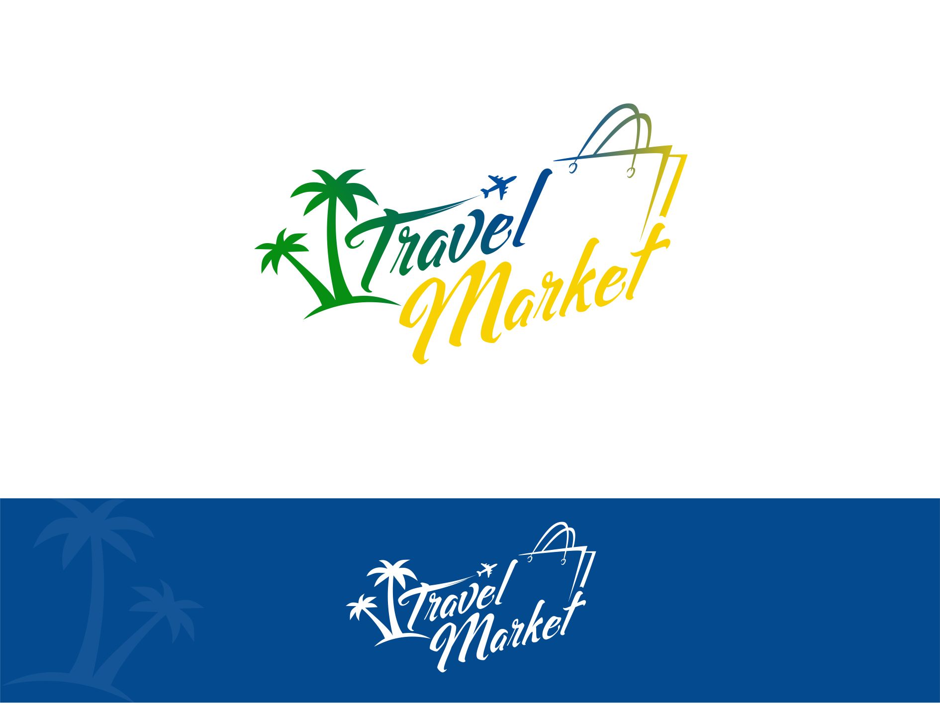 Лого и фирменный стиль для Турагентство Travel Market - дизайнер LogoPAB
