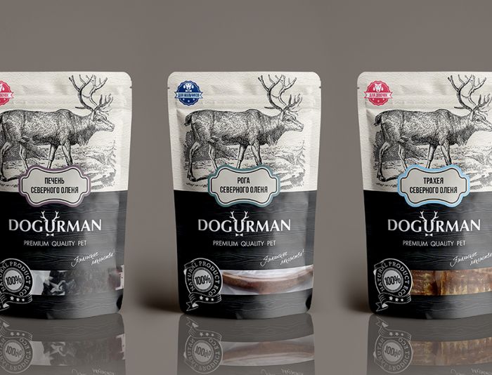 Дизайн упаковки кормов для собак - дизайнер true_designer