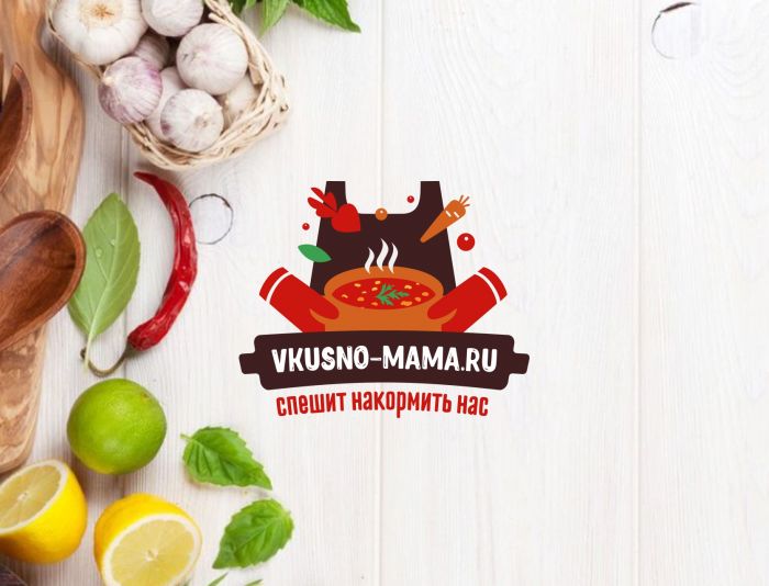 Логотип для vkusno-mama.ru - дизайнер Tanchik25
