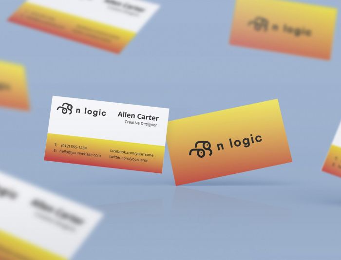 Лого и фирменный стиль для N-Logic / Н-Лоджик - дизайнер SmolinDenis