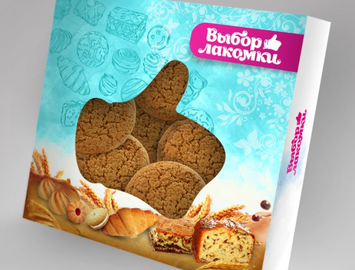 Упаковка для печенья - дизайнер nadykostelceva