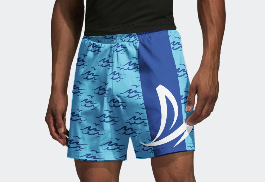 Дизайн рисунка для мужских шорт для плавания  - дизайнер Lara2009