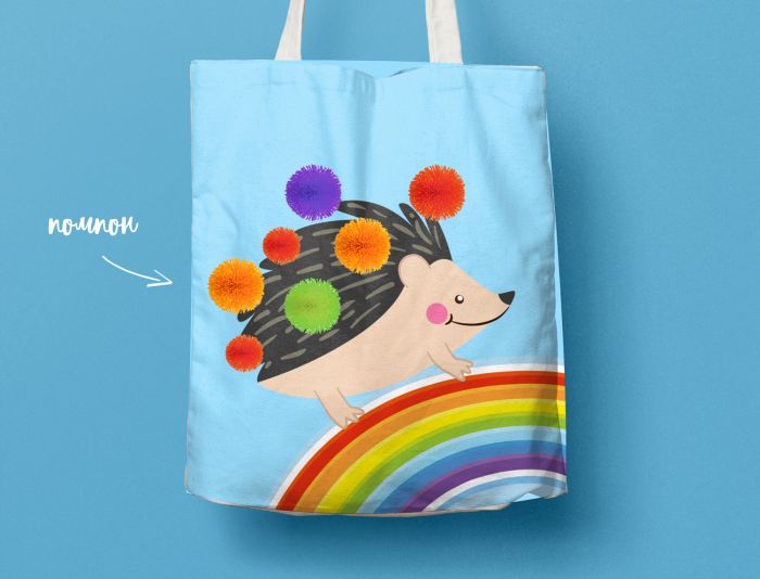 Иллюстрация для Разработка эко-сумки на детский конкурс - дизайнер toma_kich