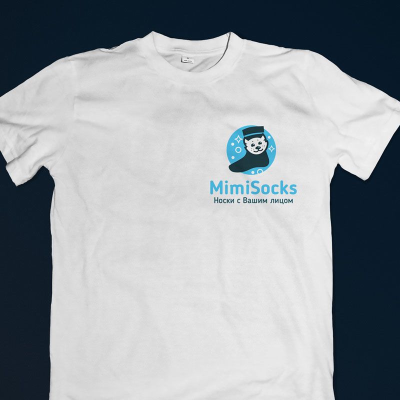 Лого и фирменный стиль для MimiSocks.ru - дизайнер celie