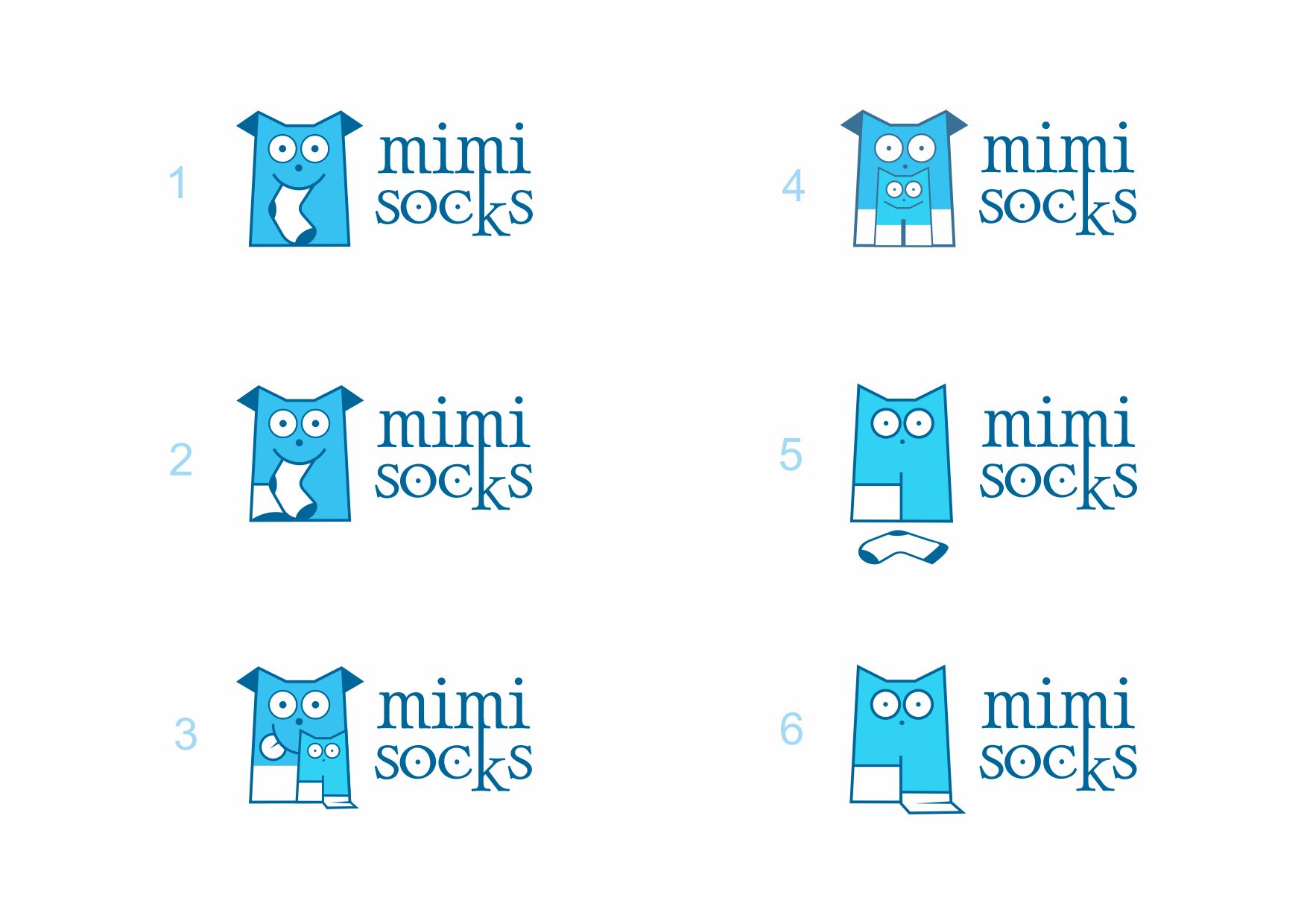 Лого и фирменный стиль для MimiSocks.ru - дизайнер VictorAnri