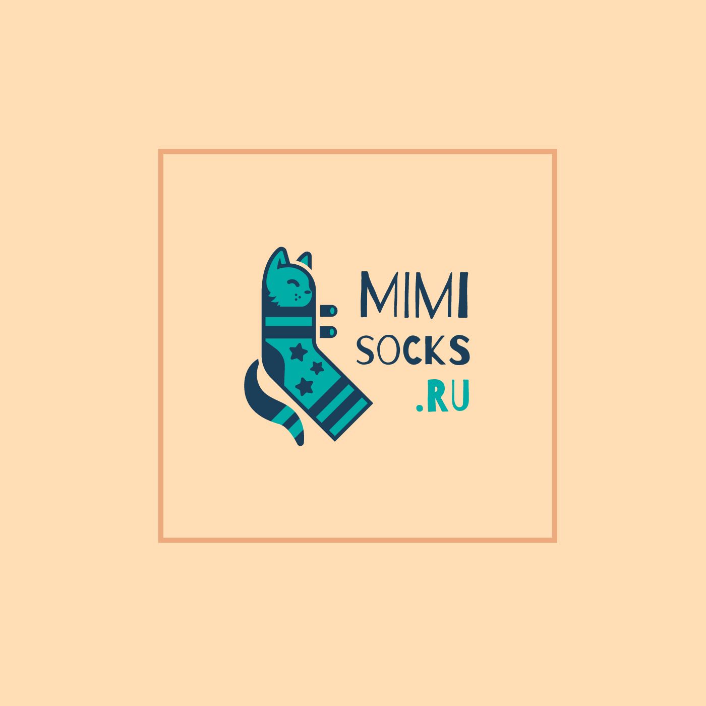 Лого и фирменный стиль для MimiSocks.ru - дизайнер MaximKutergin