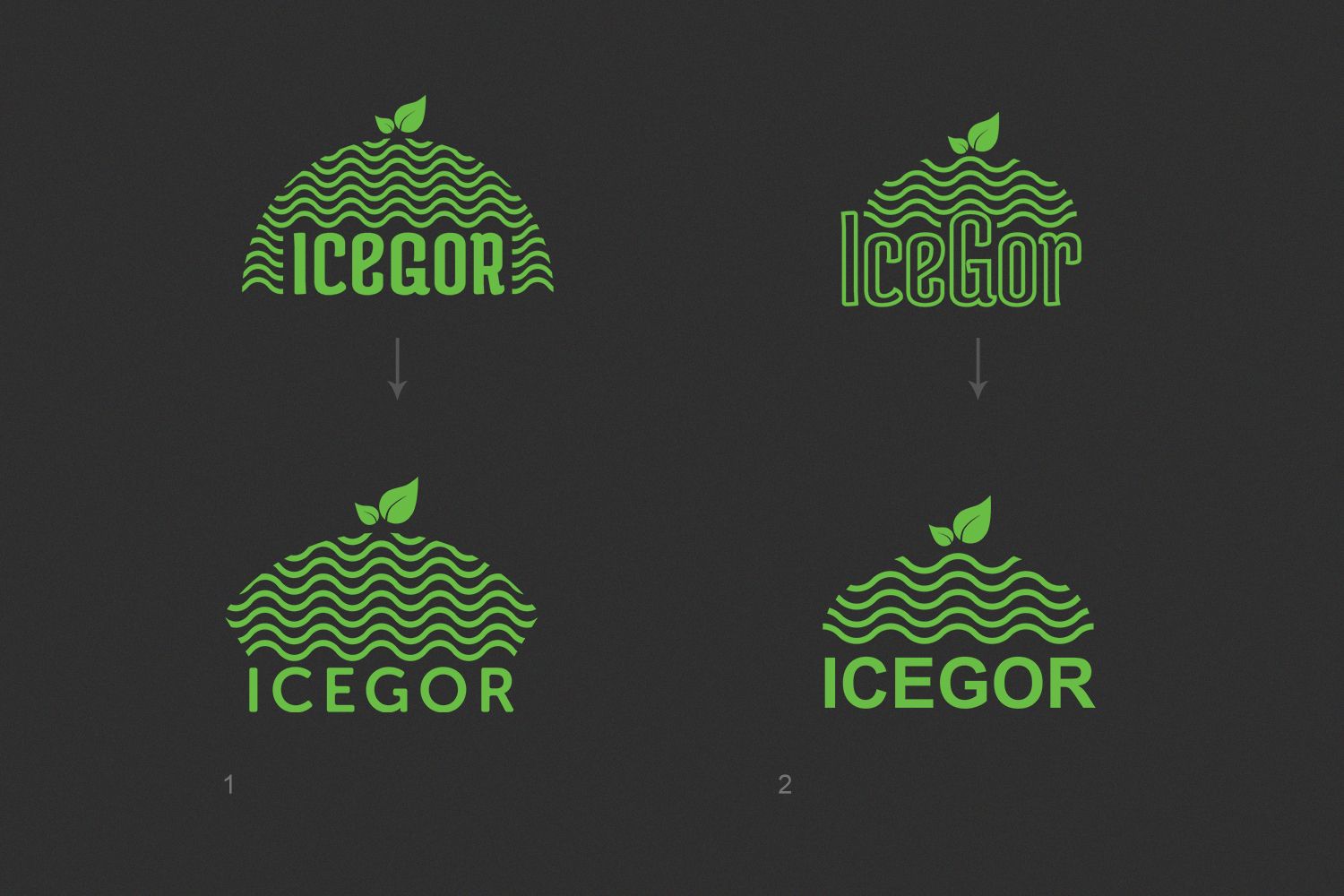 Логотип для IceGor; АйсГор. - дизайнер EvaKoroleva