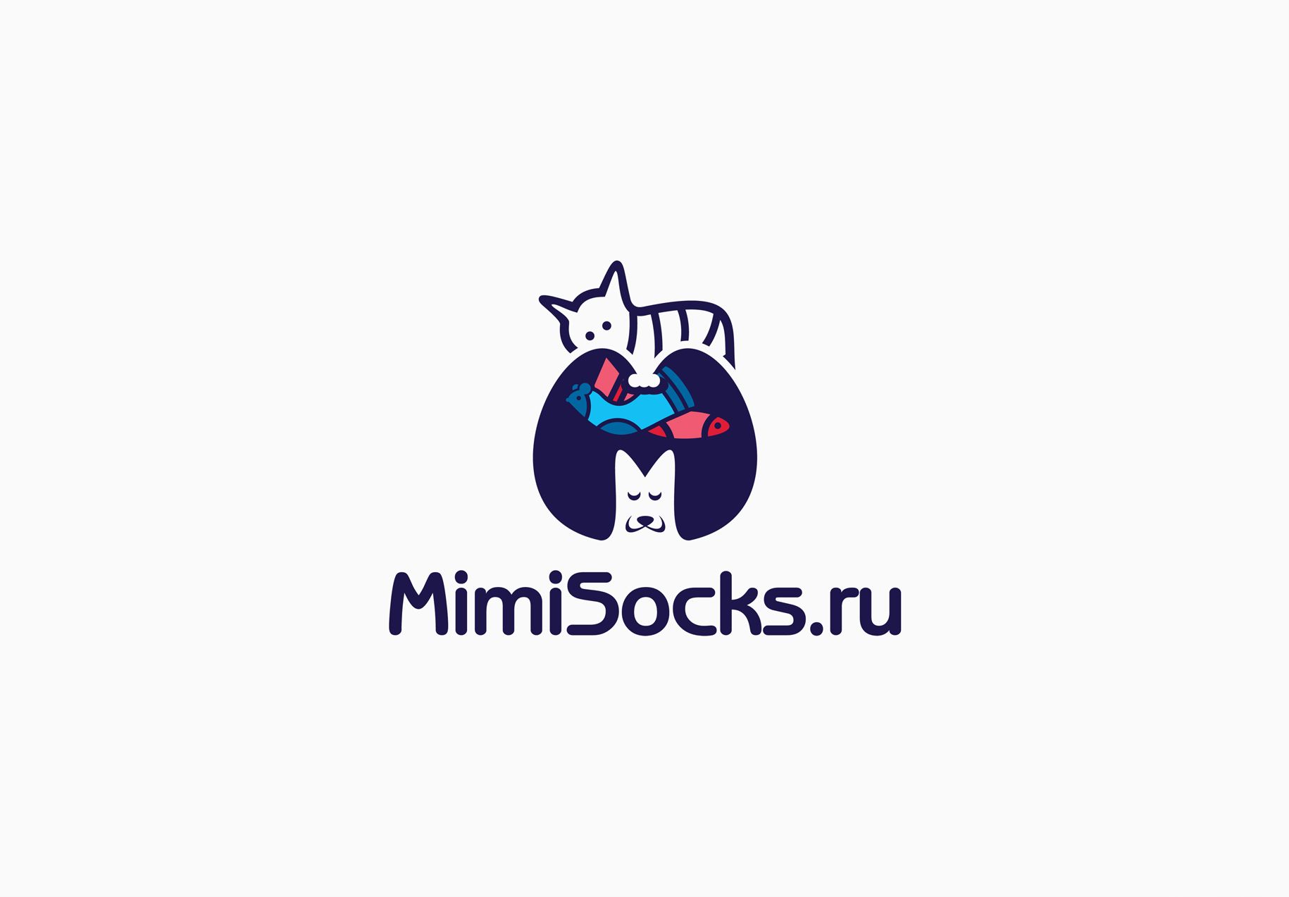 Лого и фирменный стиль для MimiSocks.ru - дизайнер LiXoOn
