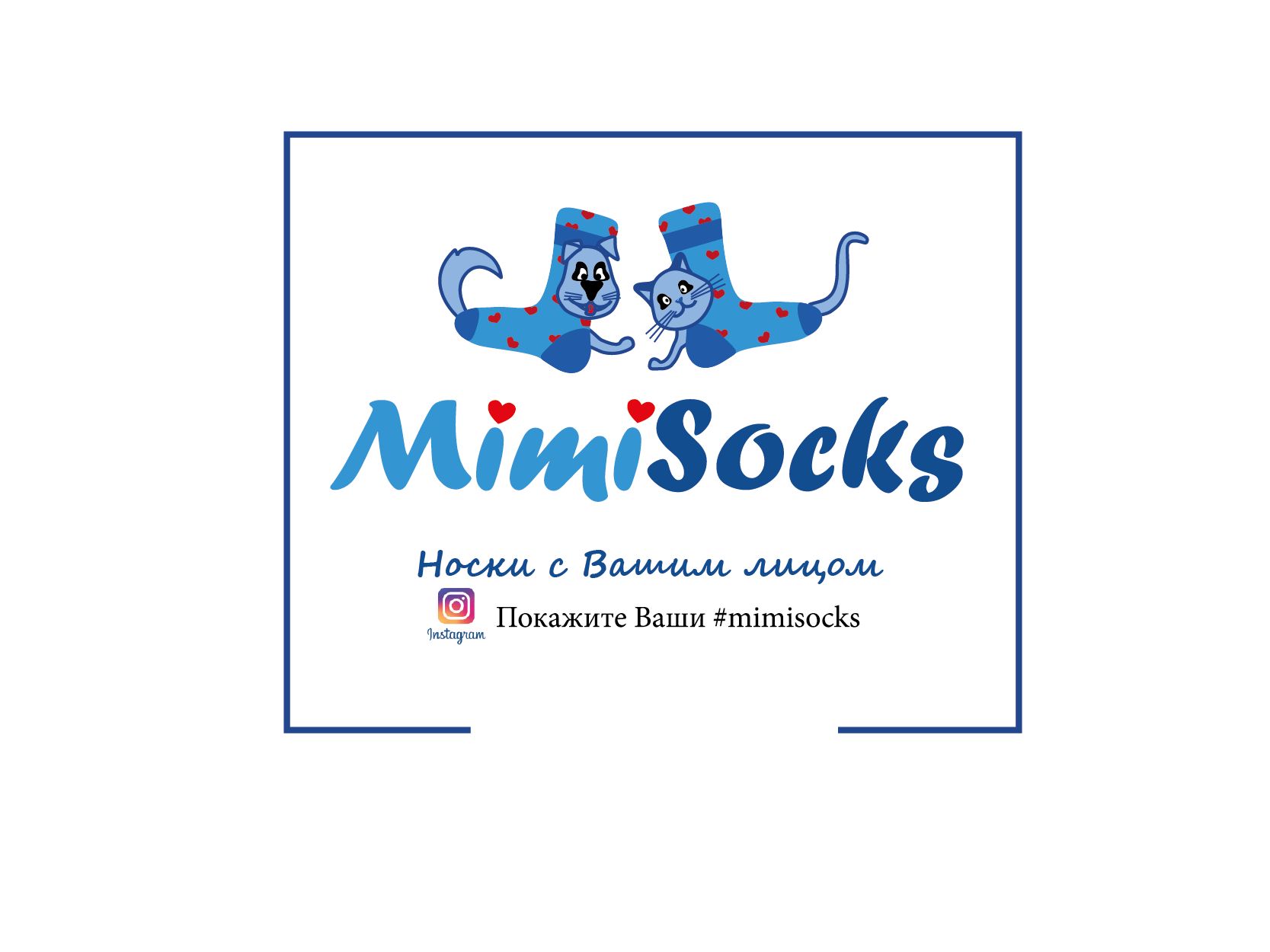 Лого и фирменный стиль для MimiSocks.ru - дизайнер Lenusya