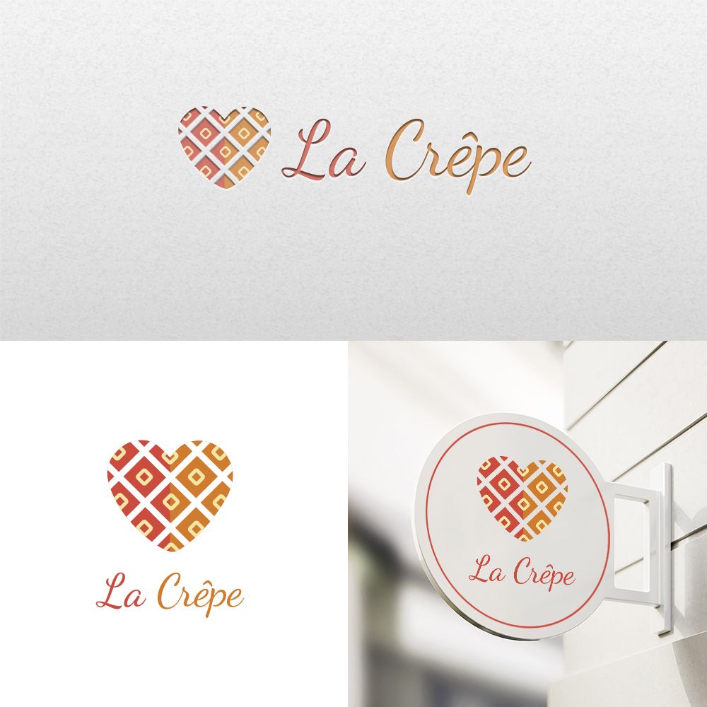 Логотип для La Crêpe - дизайнер Eva_2284