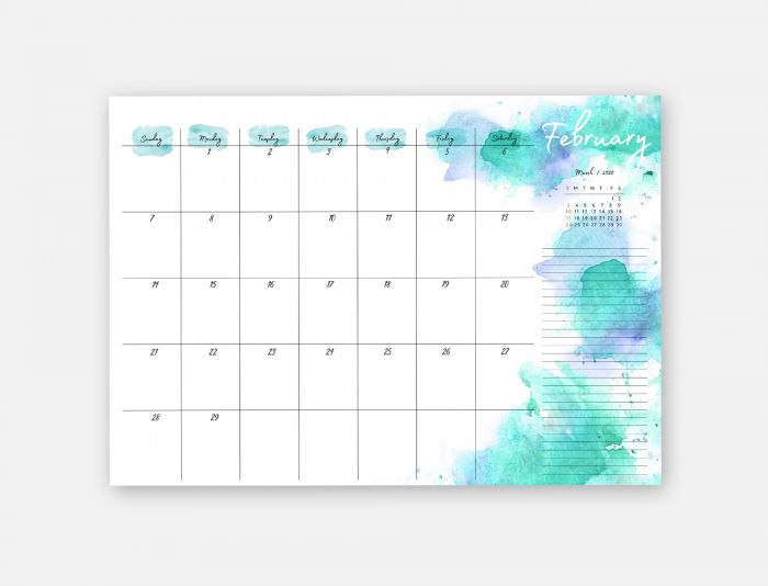 Иллюстрация для Дизайн настольного календаря-планировщика - дизайнер Ula_Chu