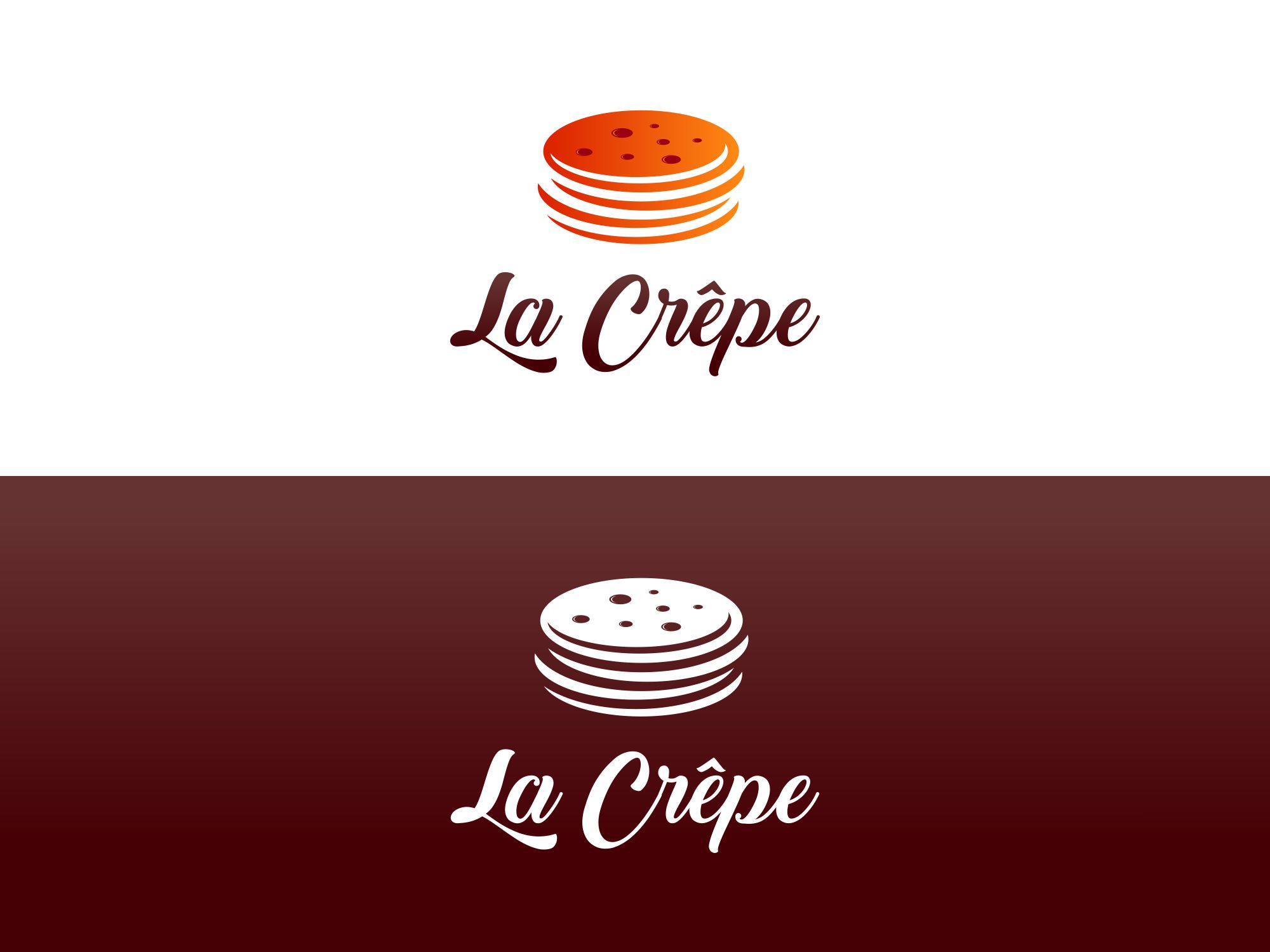 Логотип для La Crêpe - дизайнер 0mich