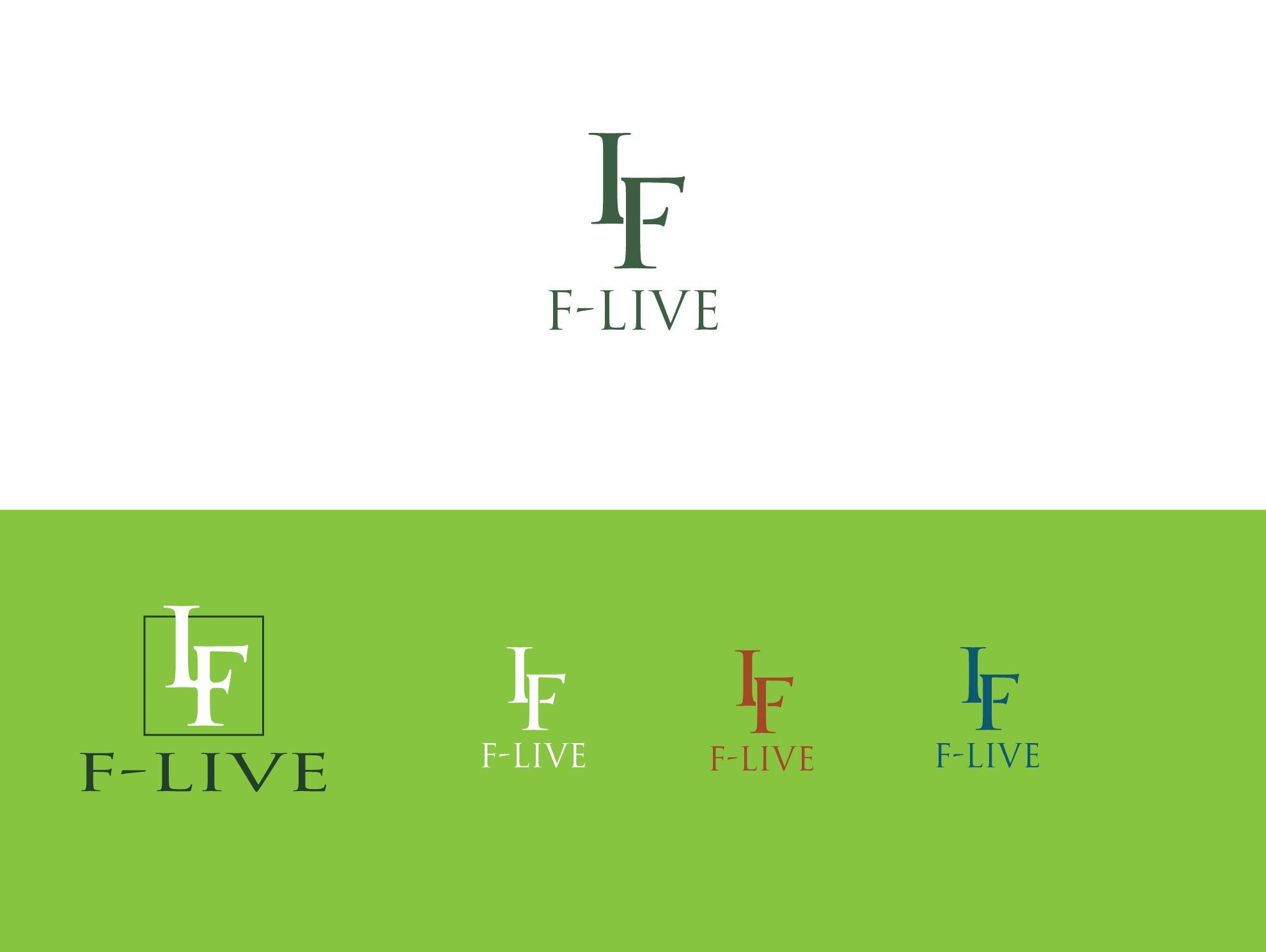 Лого и фирменный стиль для F-Live - дизайнер -lilit53_