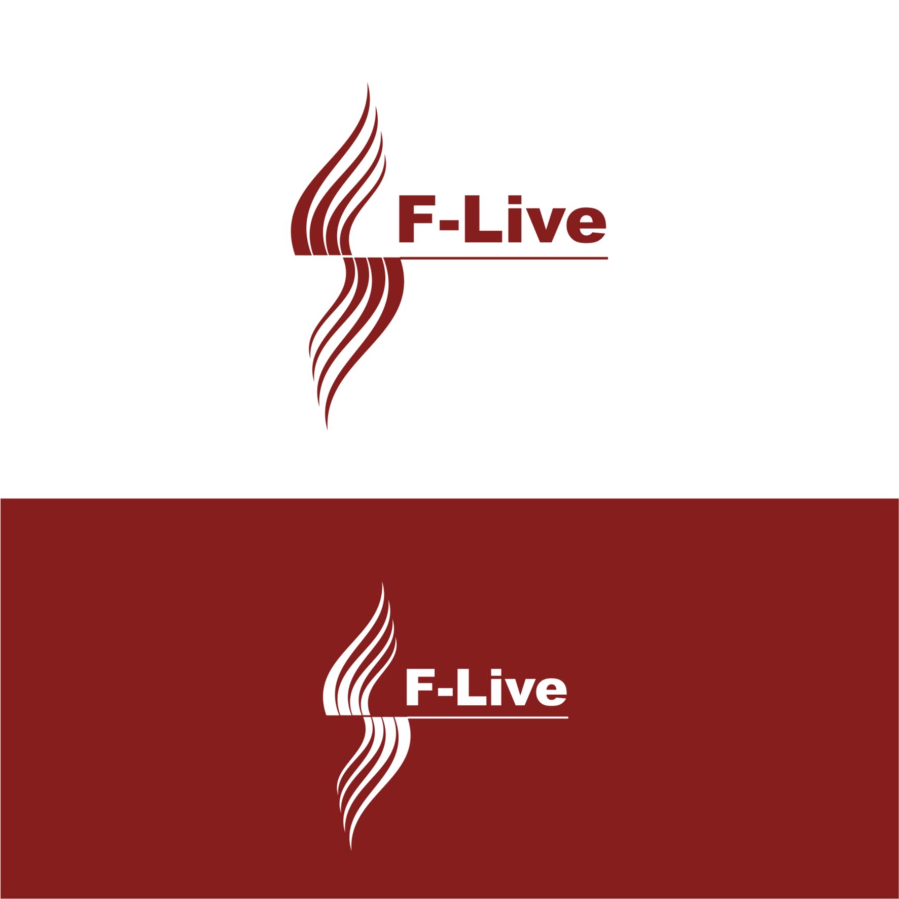 Лого и фирменный стиль для F-Live - дизайнер YUNGERTI