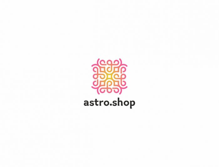 Логотип для интернет-магазина astro.shop - дизайнер misha_shru