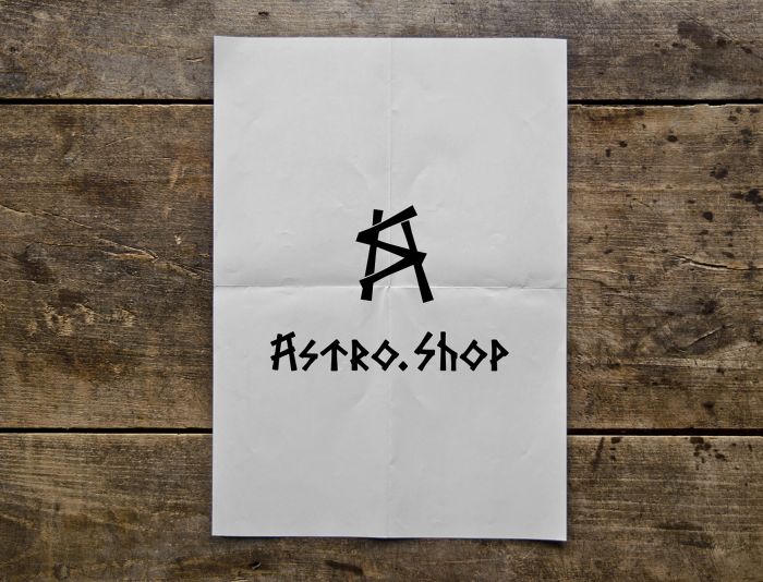 Логотип для интернет-магазина astro.shop - дизайнер Aiden