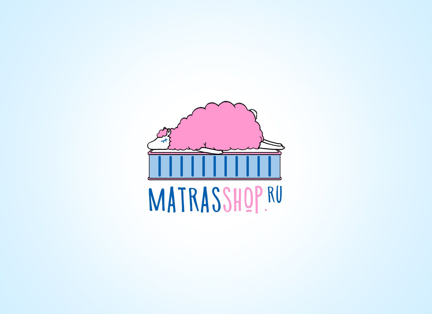 Логотип для Логотип для сети магазинов MATRASSHOP.RU - дизайнер KosarevaV