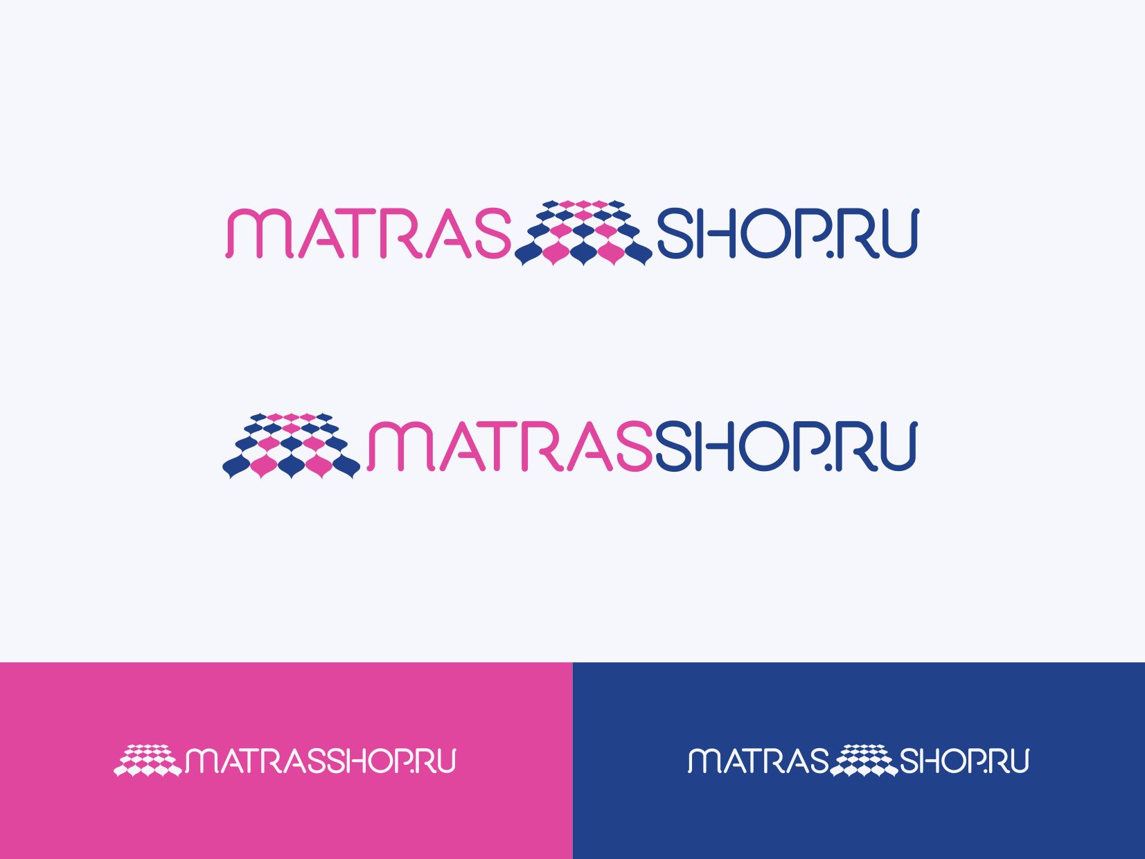 Логотип для Логотип для сети магазинов MATRASSHOP.RU - дизайнер 19_andrey_66
