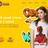 Landing page для color the world - интернет магазин футболок - дизайнер Vladislava